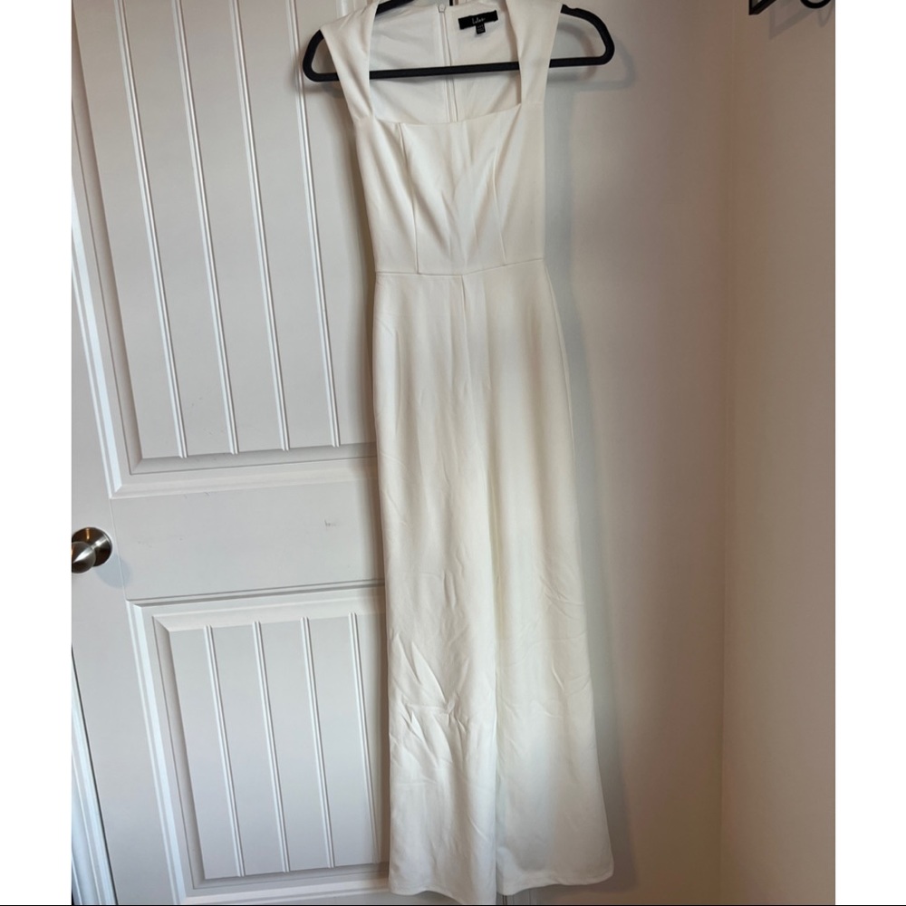 Lulus white jumpsuit